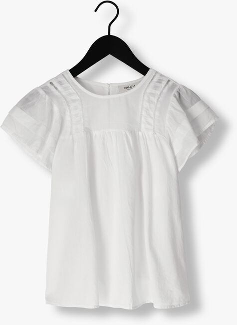 MSCH COPENHAGEN T-shirt MSCHMOSSIE SS TOP en blanc - large