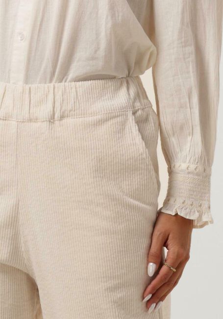 CIRCLE OF TRUST Pantalon LOIS WIDE LEG RIB en jaune - large