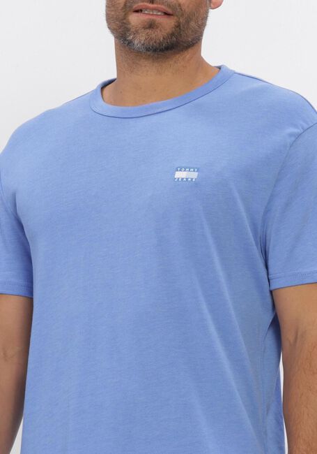 Blauwe TOMMY JEANS T-shirt TJM REG BADGE TEE EXT - large