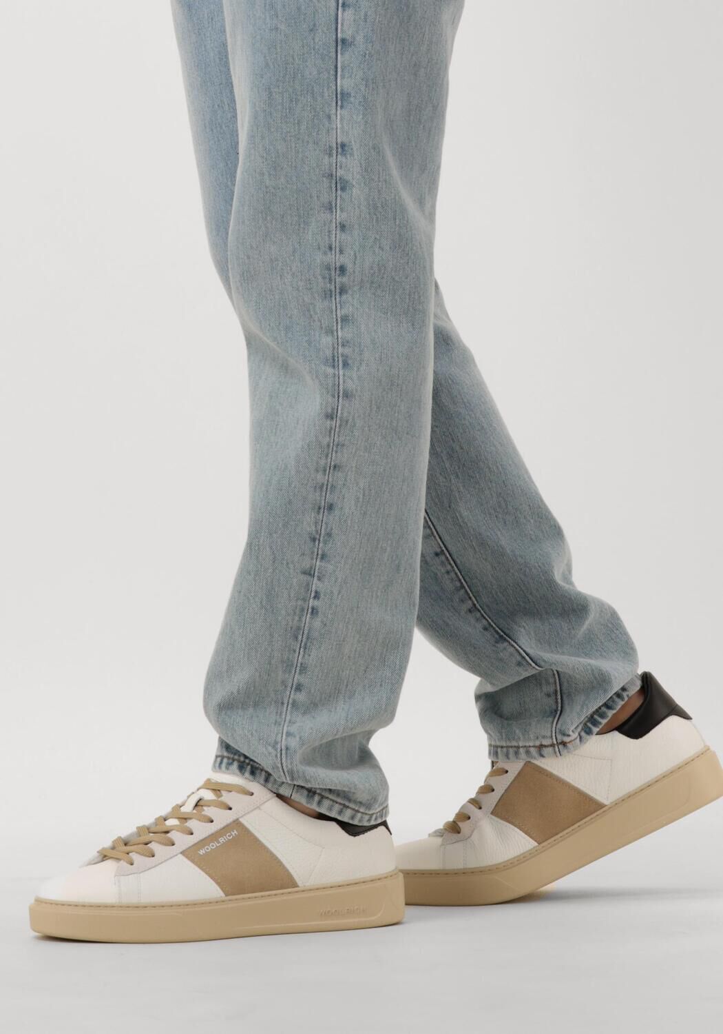 Witte WOOLRICH Sneakers CLASSIC COURT MAN - large