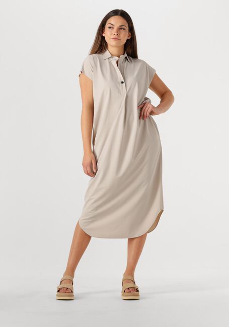 PENN & INK Robe maxi DRESS en beige - large