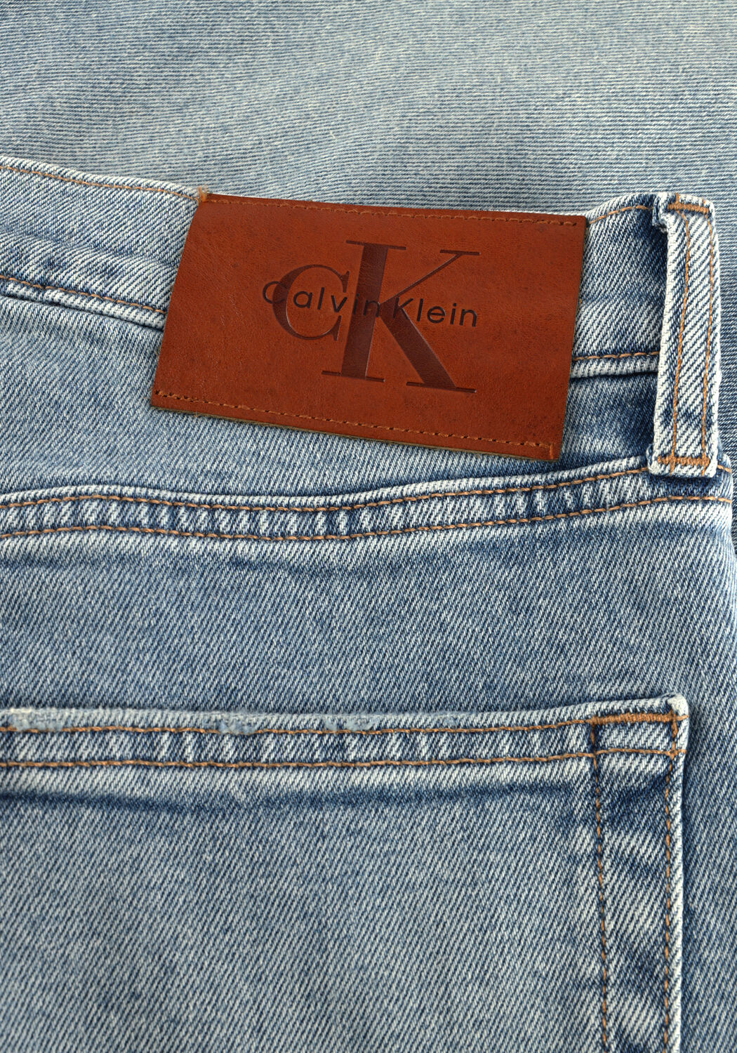 CALVIN KLEIN Straight leg jeans STNDRD STRGHT SHILOH JEAN Bleu clair - large