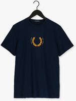 FRED PERRY T-shirt LAUREL WREATH T-SHIRT Bleu foncé
