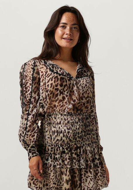 Beige GUESS  LS BRIGIDA TOP - large