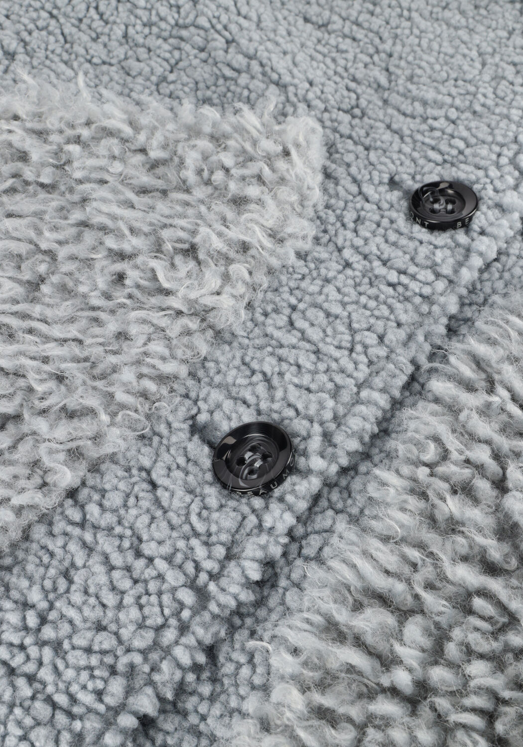 Lichtblauwe BEAUMONT Teddy jas JAN - large