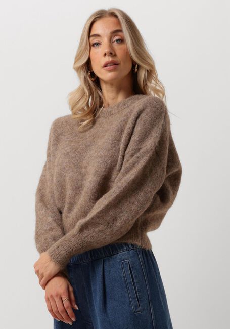 BY-BAR Pull SONNY NATURAL PULLOVER en taupe - large
