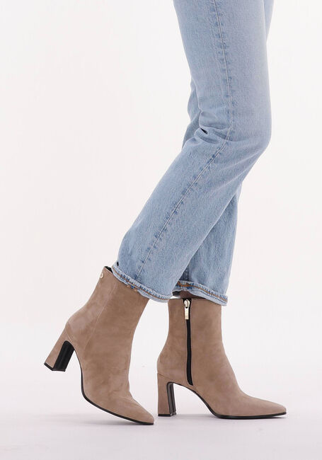 Taupe NOTRE-V Enkellaarsjes 18739 - large