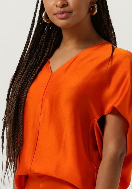 Oranje SEMICOUTURE  GABRIELLE BLOUSE - large