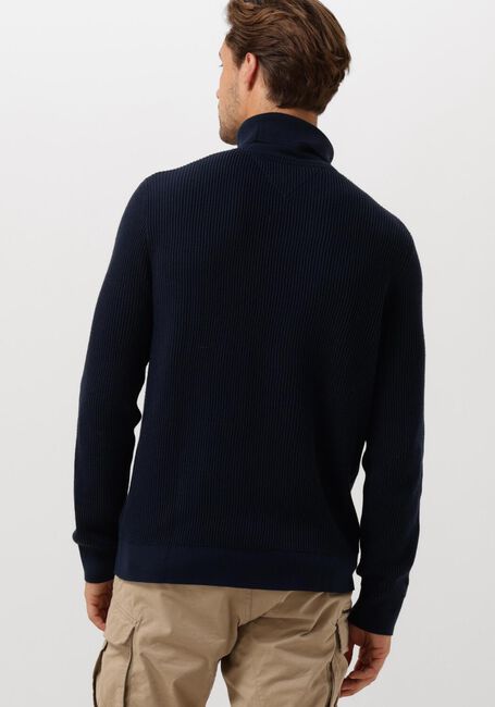 TOMMY JEANS Col roulé TJM SLIM XS BADGE ROLLNECK en bleu - large
