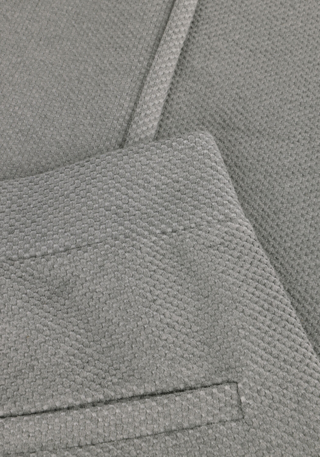 Witte SUMMUM Wijde broek WIDE LEG PANTS NEW WAFFLE - large