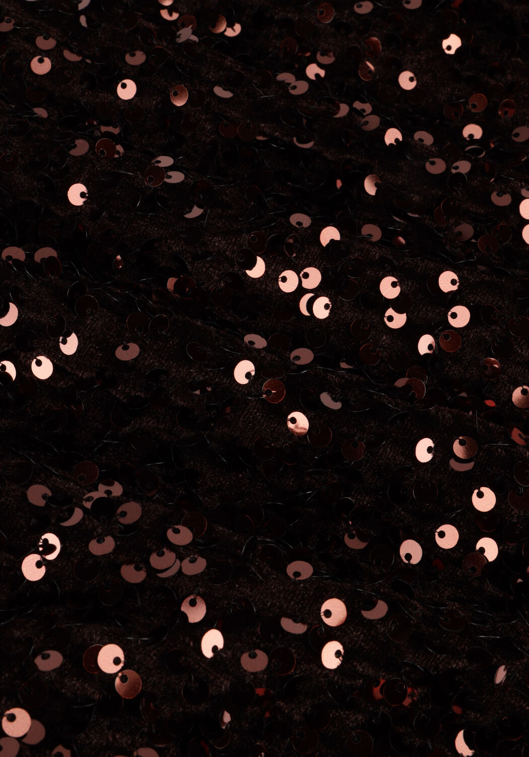 Rode SUMMUM Broeken/jumpsuits PANTS SEQUINS VELOUR - large