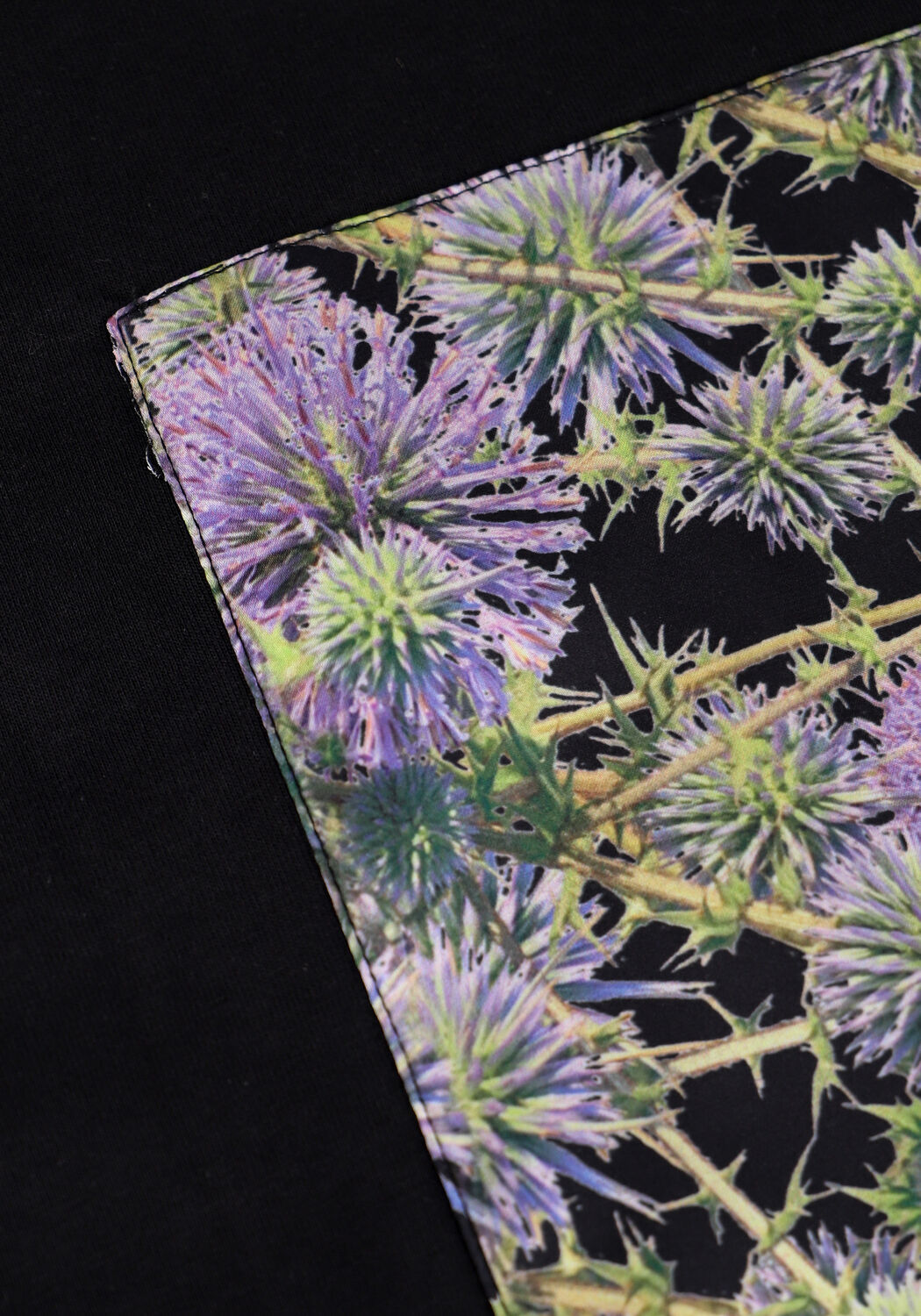 WOODBIRD T-shirt STAIN BACK TEE en noir - large