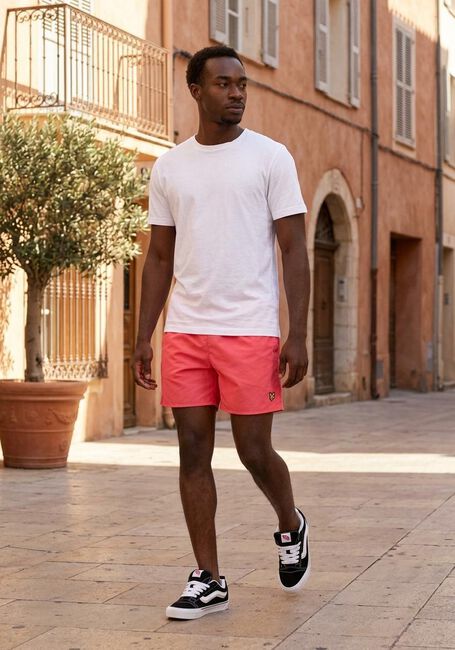 Roze LYLE & SCOTT Zwembroeken PLAIN SWIMSHORT - large