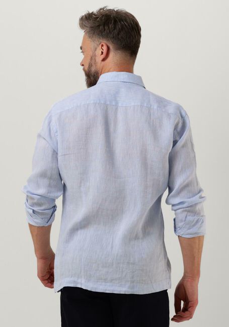 GENTI Chemise décontracté LINNEN S7054-1120 Bleu clair - large