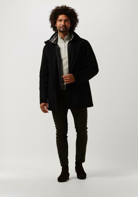 Zwarte BOSS Mantel COXTAN Zwarte BOSS Mantel COXTAN - large