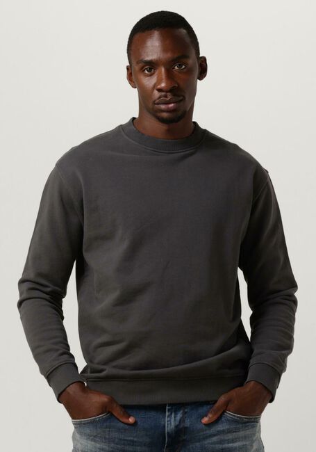 PUREWHITE Pull CREWNECK WITH BIG BACK PRINT Anthracite - large