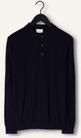 PROFUOMO Polo POLO LONGSLEEVE Bleu foncé PROFUOMO Polo POLO LONGSLEEVE Bleu foncé - medium