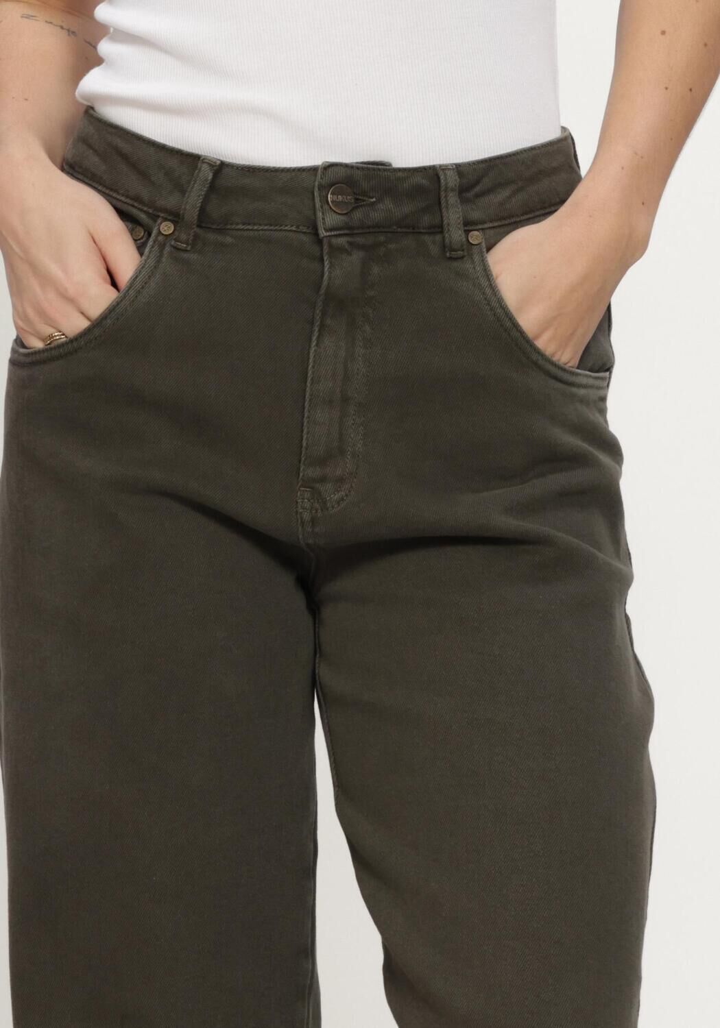 Groene NUKUS Jeans PETRA PANTS - large