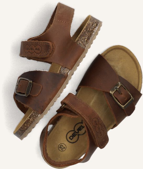 Bruine DEVELAB Sandalen 48305 Bruine DEVELAB Sandalen 48305 - large