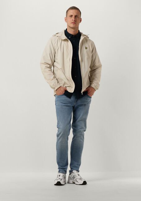 LYLE & SCOTT Jack ZIP THROUGH HOODED JACKET en beige - large