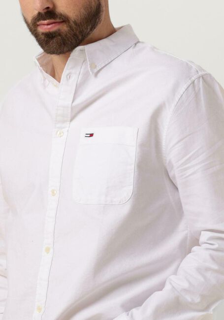 TOMMY JEANS Chemise classique TJM REG OXFORD SHIRT en blanc - large
