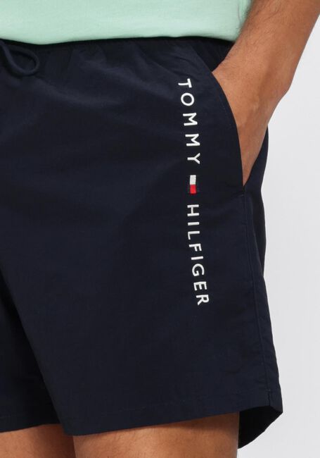 TOMMY HILFIGER UNDERWEAR Shorts de bain MEDIUM DRAWSTRING ZIP POCKET Bleu fonc&eacute; - large