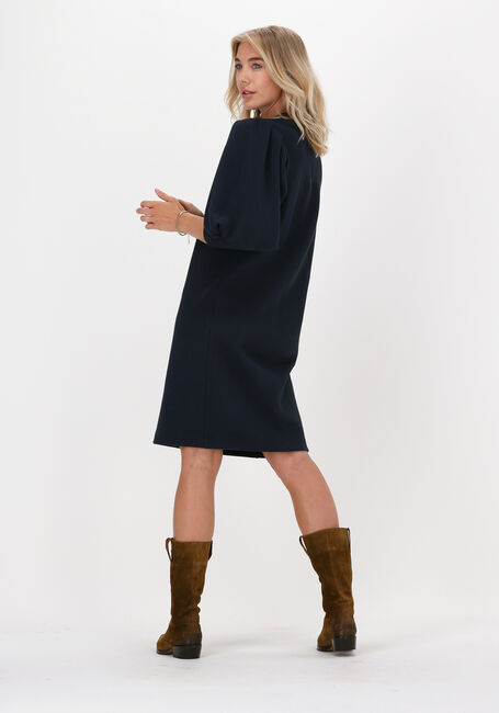 SUMMUM Mini robe DRESS WAFFLE JERSEY en bleu - large
