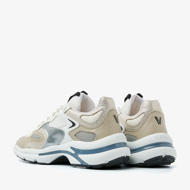 VIA VAI Baskets basses VESPER DUE en or - large