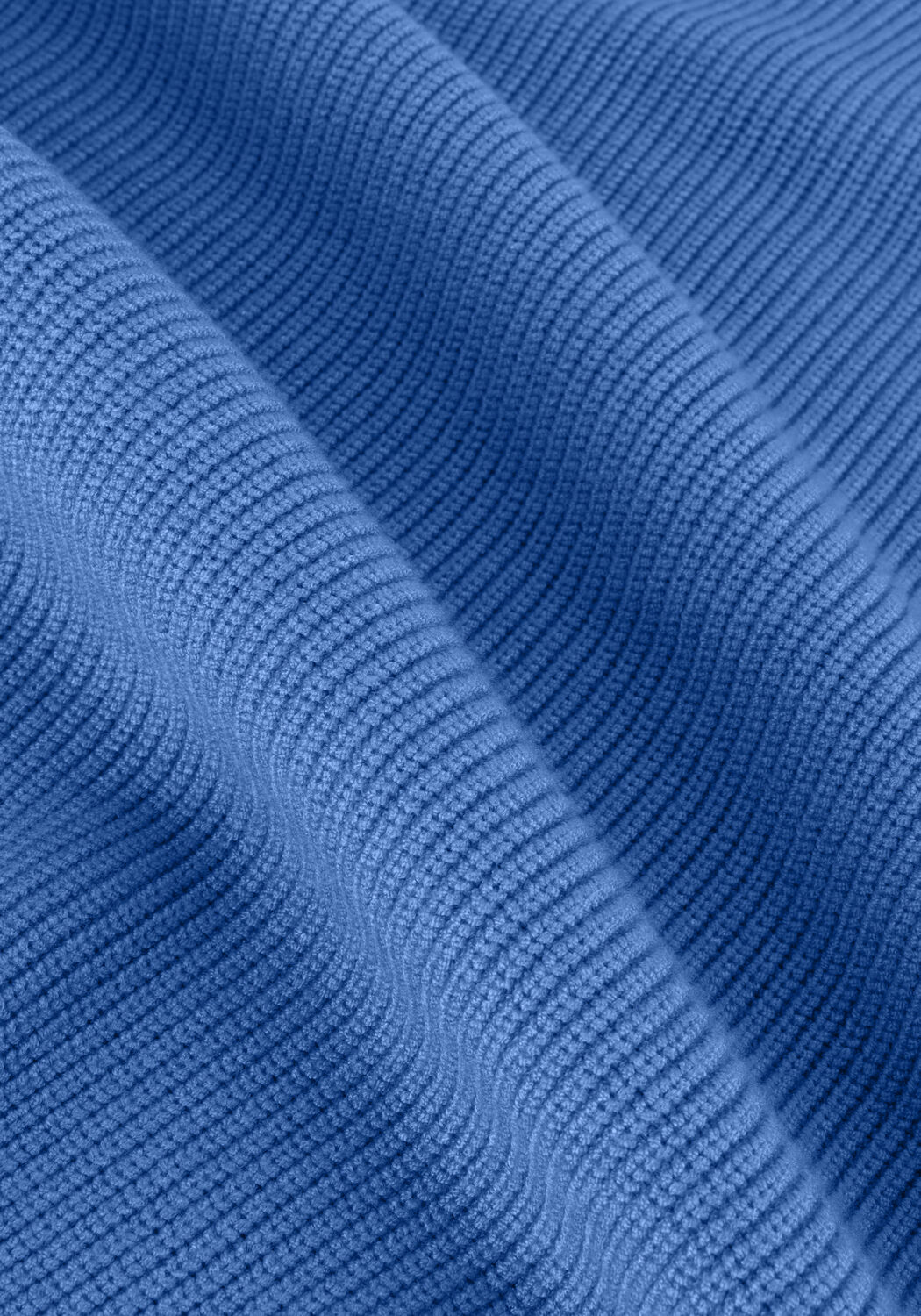 MSCH COPENHAGEN Col roul&eacute; MSCHMAGNEA RACHELLE RIB PULLOVER Bleu clair - large