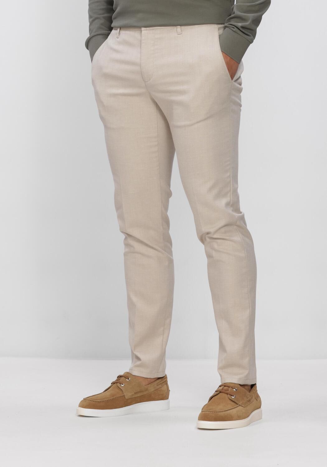 Beige ALBERTO Chino 6727 1546 ROB-GU - large