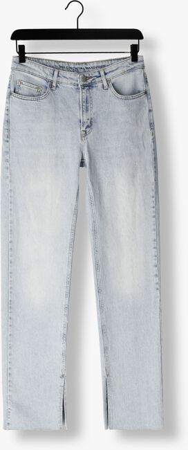 Lichtblauwe MY ESSENTIAL WARDROBE Straight leg jeans DAISYMW 139 HIGH STRAIGHT SLIT - large