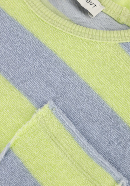 Lime Sproet & Sprout Sweater SWEATSHIRT TERRY STRIPES Lime Sproet & Sprout Sweater SWEATSHIRT TERRY STRIPES - large