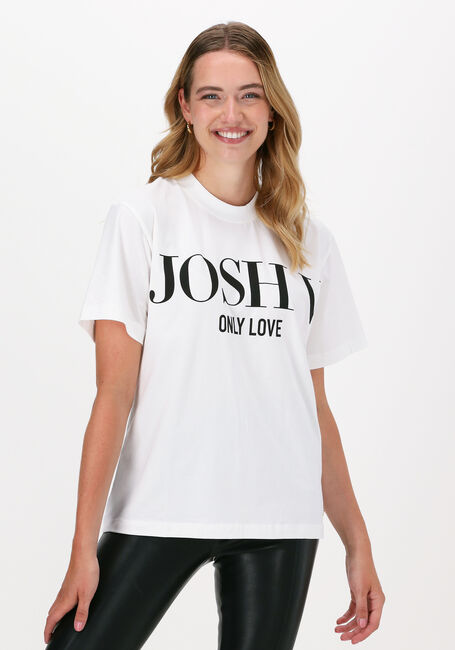 JOSH V T-shirt TEDDY ONLY LOVE en blanc - large