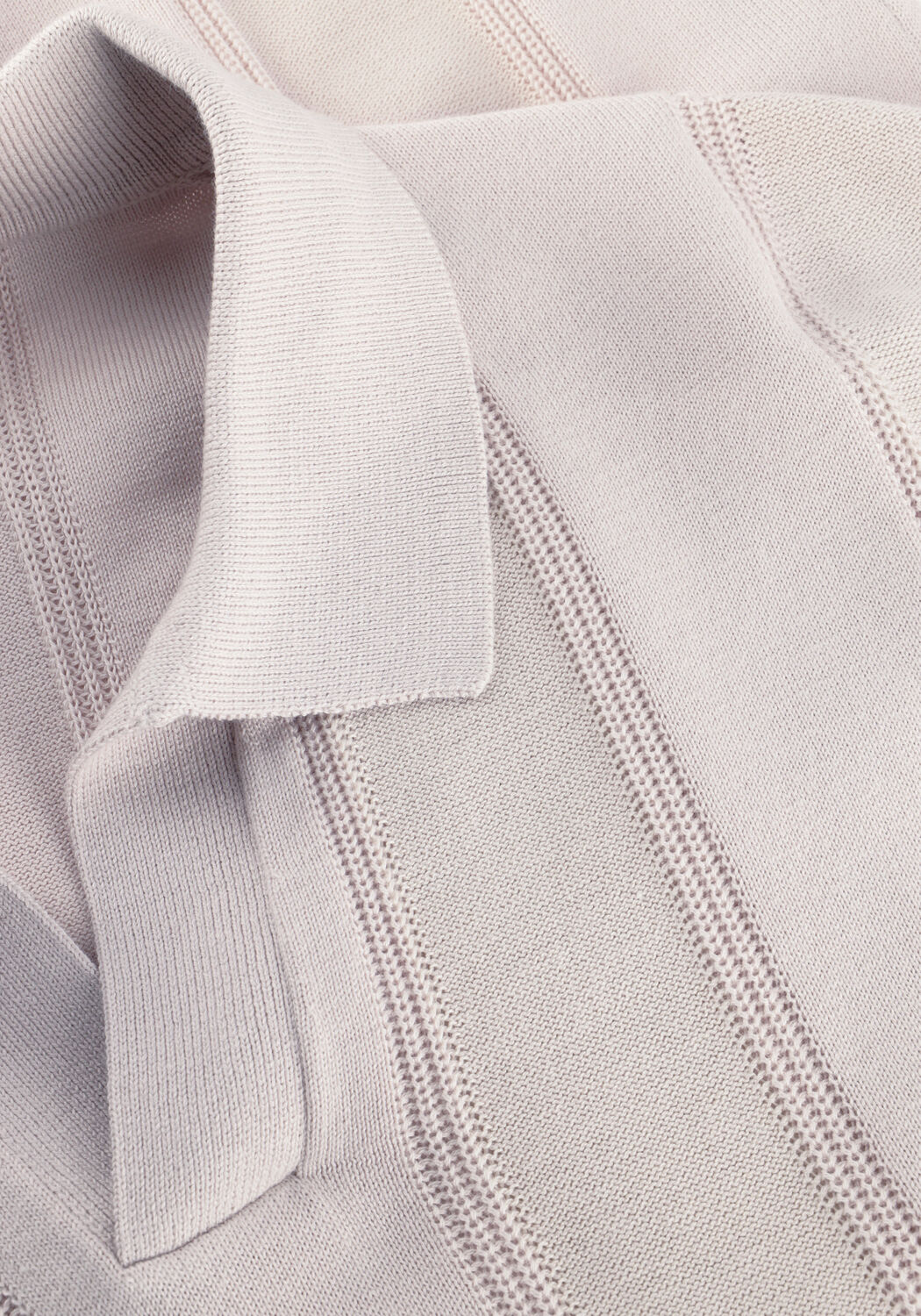 GENTILUOMO Polo POLO NO BUTTONS SS en beige - large