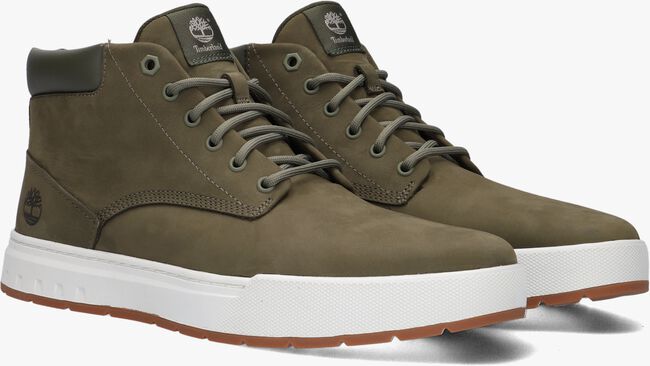 TIMBERLAND MAPLE GROVE LEATHER Chaussures à lacets en vert - large