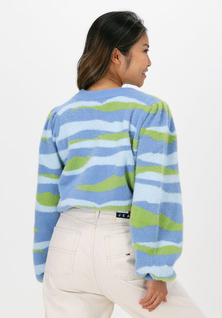 HUNKON Pull 401 ABIGAIL BLOUSE Bleu clair - large