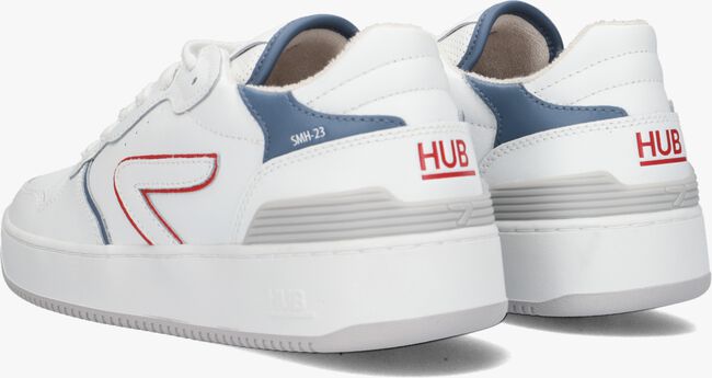 Witte HUB Lage sneakers SMASH HEREN - large