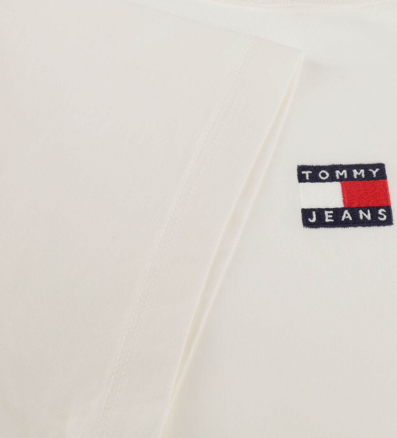 Gebroken wit TOMMY JEANS T-shirt TJW BXY BADGE TEE EXT - large