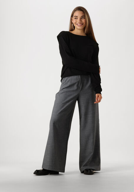 MINUS Pull MSMEKIRA SOLID KNIT PULLOVER en noir - large