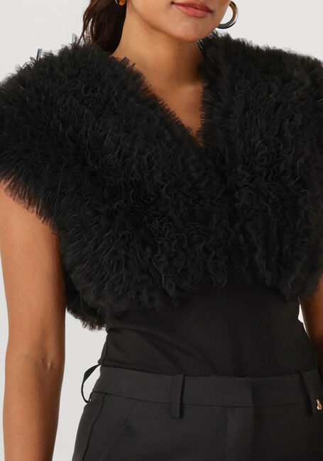 HAUTE L'AMITIÉ Haut NEW FUNKY BODYSUIT en noir - large