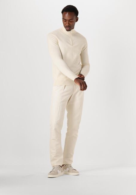Witte PROFUOMO Coltrui HALF ZIP LUXURY BASIC - large