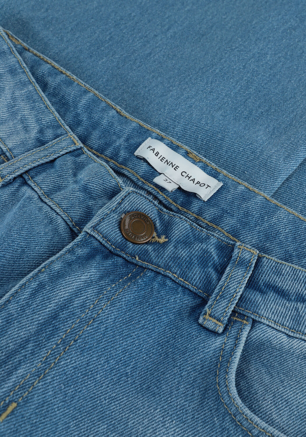 Blauwe FABIENNE CHAPOT Wijde broek THEA WIDE LEG TROUSERS - large