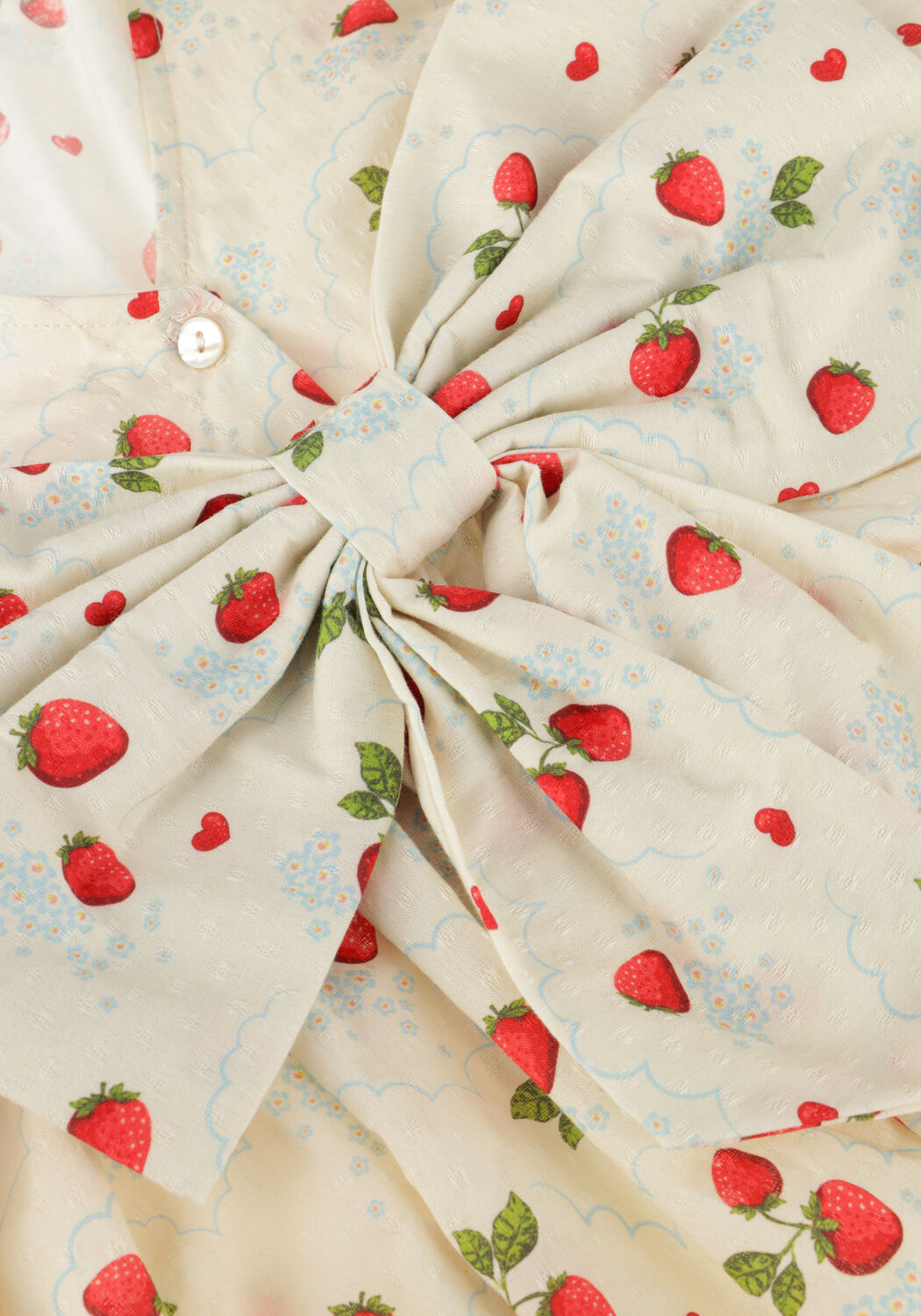 KONGES SLOJD Mini robe EVIA BOW DRESS GOTS en rose - large