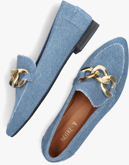 NOTRE-V 4638 Loafers en bleu - large