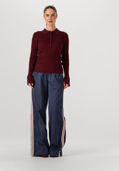 Bordeaux CO'COUTURE Trui BONNY POLO LONG SLEEVE - large