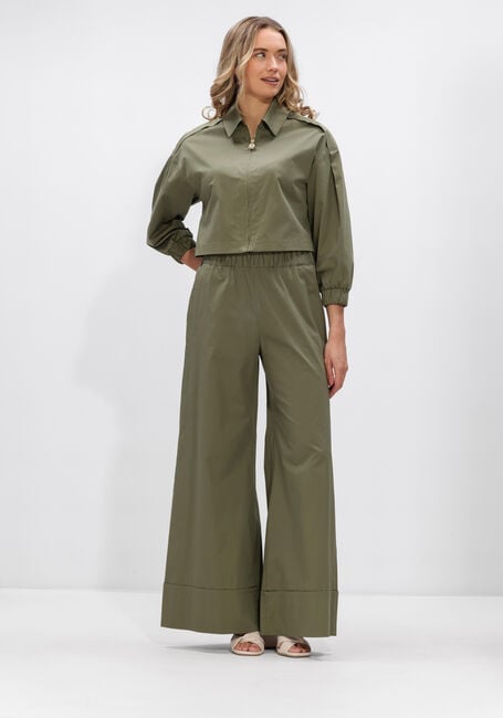 Khaki CAROLINE BISS Broeken/jumpsuits 1524 - large
