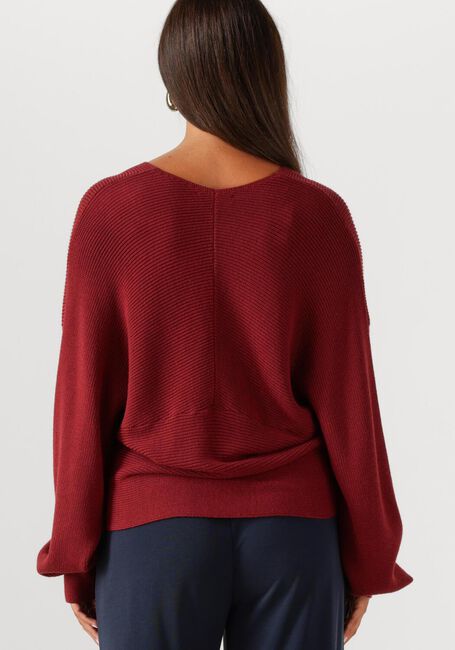 MSCH COPENHAGEN Pull MSCHZINELLE RACHELLE WRAP PULLOVER en rouge - large