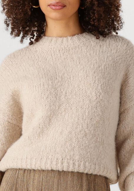 BY-BAR Pull SONNY BULKY PULLOVER en beige - large