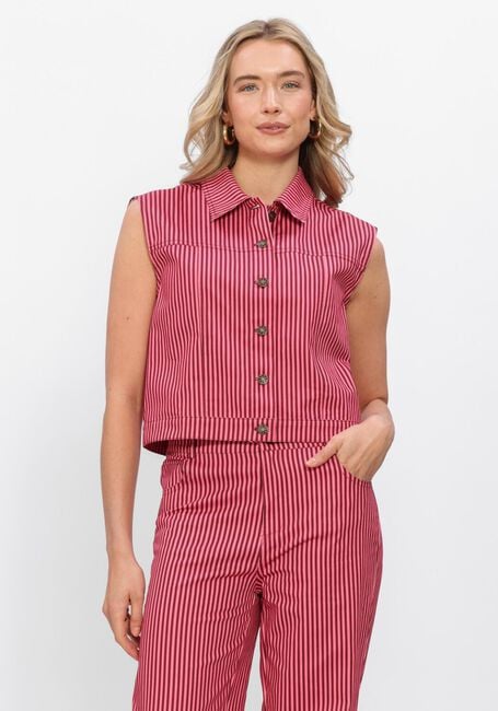 YDENCE Gilet GILET MARIT en rose - large