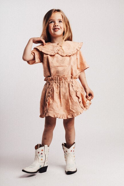 Lichtroze BAJE STUDIO Minirok DEBA - large